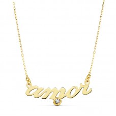 Collar Oro Amor